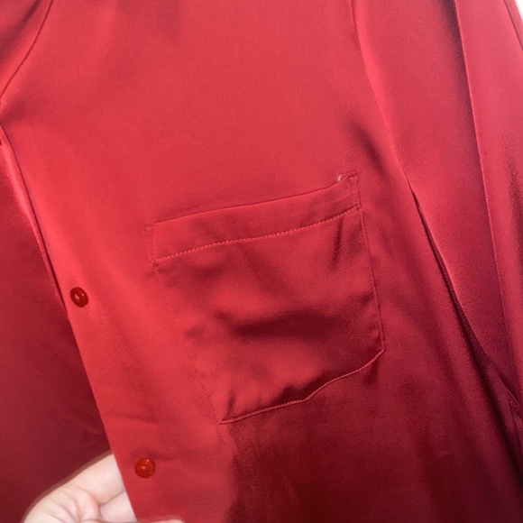 Red button blouse XS - Picture 3 of 8